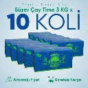Süzer Çay Time Demlik Poşet Çay 30 kg – 10 Koli (Avantajlı Fiyat)