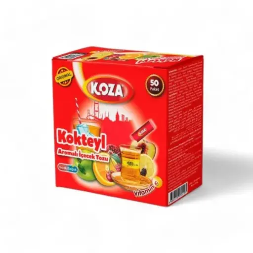 Kokteyl Aromalı İçecek Tozu 50 Paket – Koza