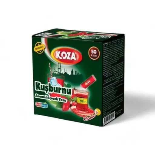 Kuşburnu Aromalı İçecek Tozu 50 Paket – Koza